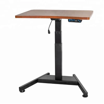 Электрический стол с моторизованным приводом на одной ножке, регулируемый по высоте, электрический стол с низким уровнем шума, стол на одной ножке